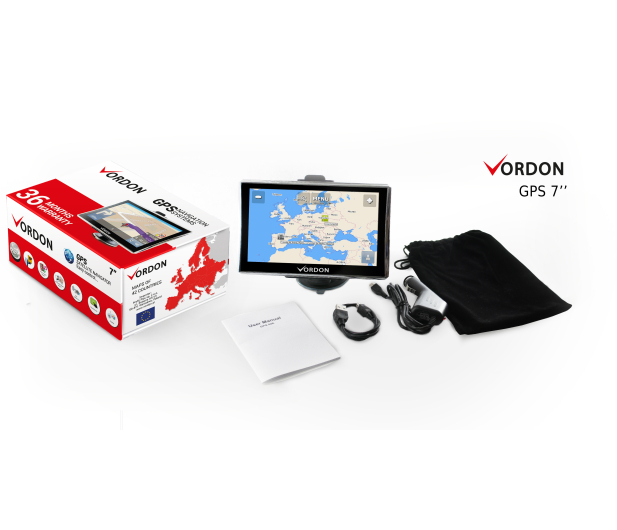 Vordon Vordon 7" Mapy Europy +4GB + Transmiter FM - 327902 - zdjęcie 2